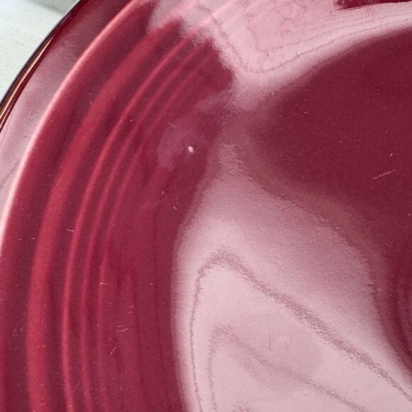 Fiestaware Lot of 14 Cinnabar 7.25" Classic Rim Salad Plates - Picture 12 of 14